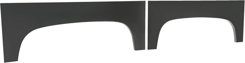 Kojem Wheel Arch Repair Panel Compatible with 2007-2014 Chevy Chevrolet Silverado 1500 2500HD 3500HD Truck Bed Upper Wheel Arch Patch Quarter Panels Black Steel Driver & Passenger Side - Image 4